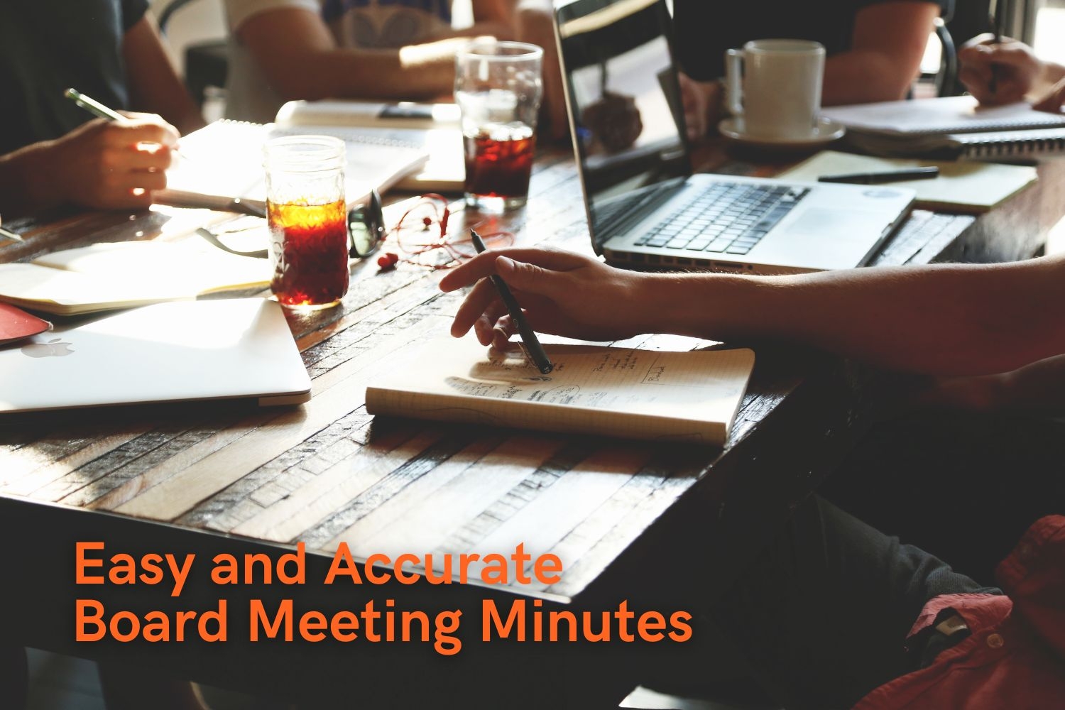 What should be included in board meeting minutes? 