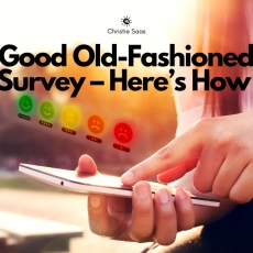 Good Old-Fashioned Survey