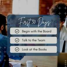 First 30 Days for a New Non-Profit Executive Director