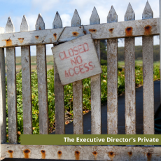 The Executive Director's Private Notes