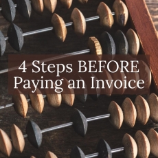 4 Steps Before Paying an Invoice to Ensure Expenses are Legit