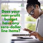 What is a zero-dollar line item?