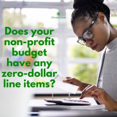 What is a zero-dollar line item?