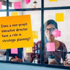 Strategic planning: does the executive director have a role?