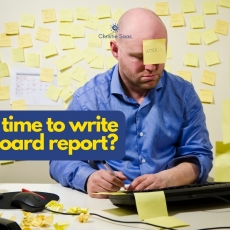 Write a Report for the Board Without Creating Anything New