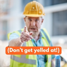 Don’t get yelled at!